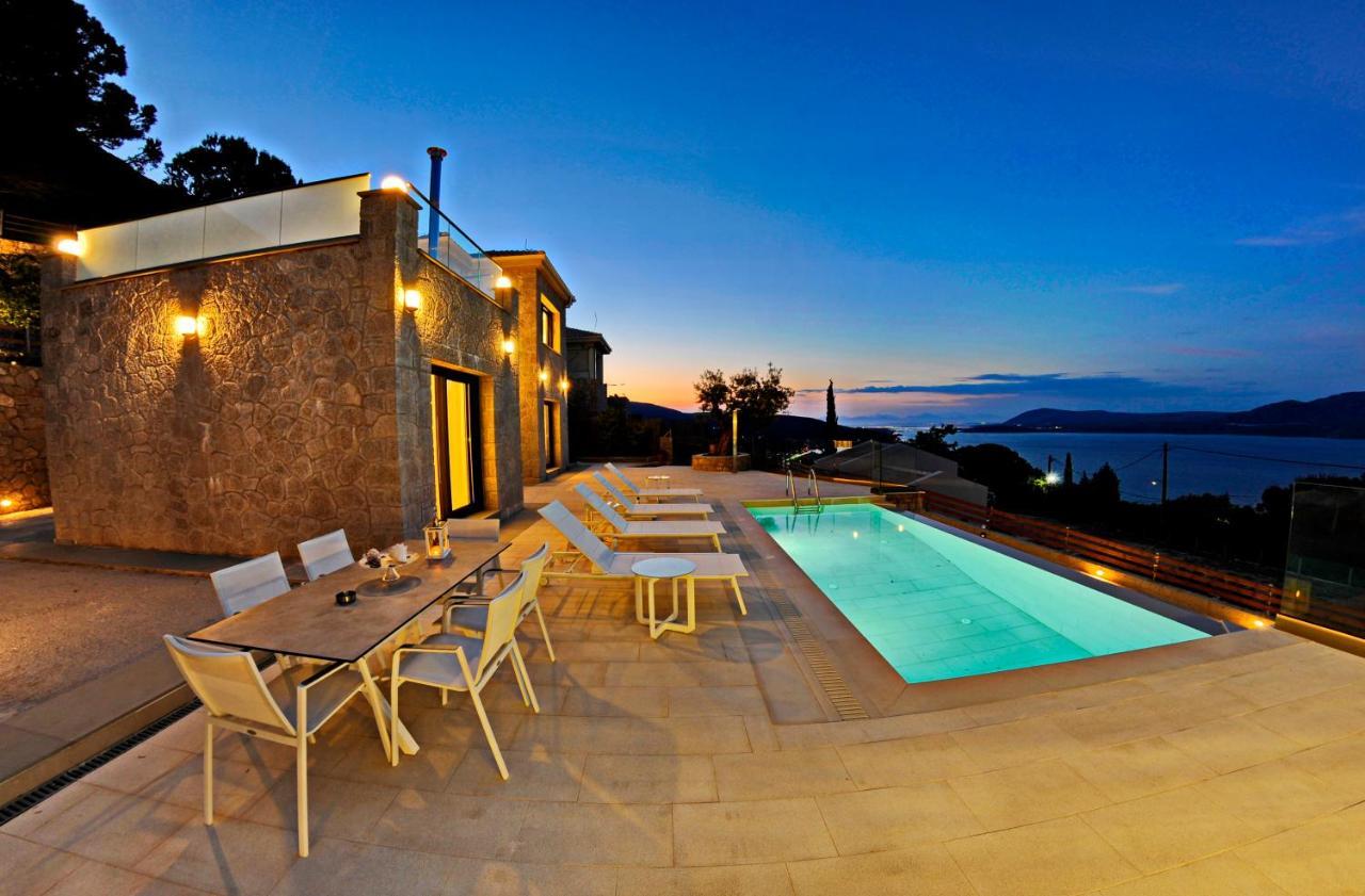 Ionian Stone Luxury Villa Nikiana Exterior photo