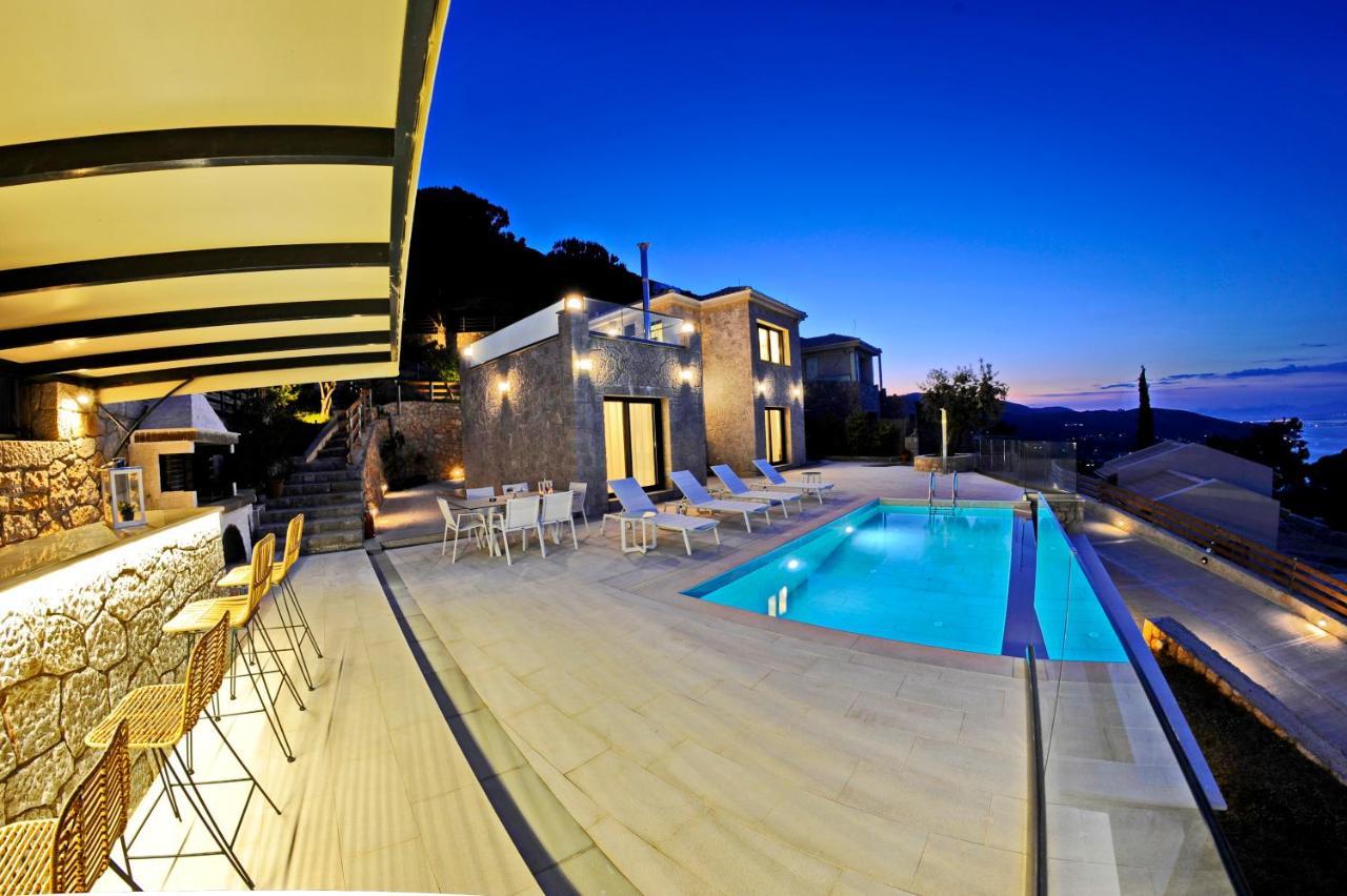 Ionian Stone Luxury Villa Nikiana Exterior photo