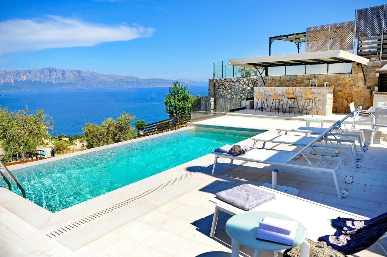 Ionian Stone Luxury Villa Nikiana Exterior photo