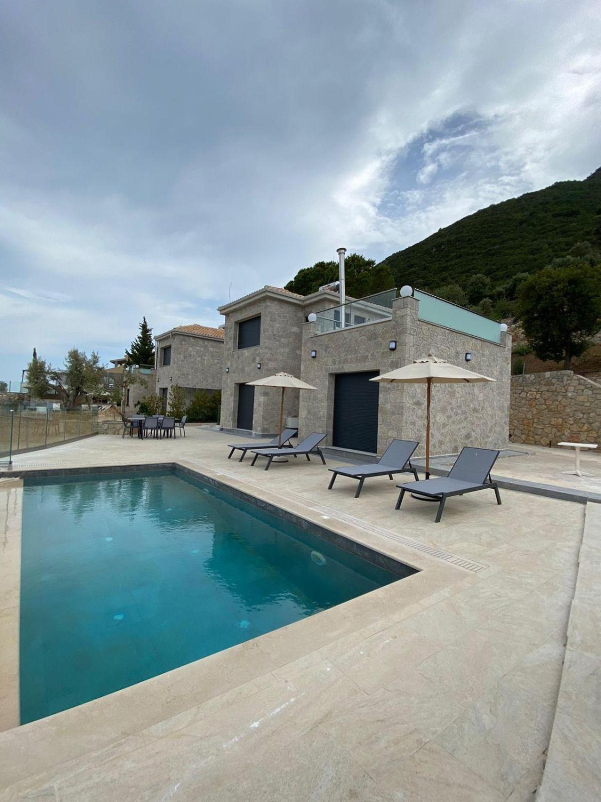 Ionian Stone Luxury Villa Nikiana Exterior photo